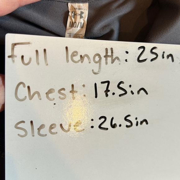 Under Armour Women’s Grey Fitted Lux Track Jacket with Full Zip - M - Picture 3 of 5